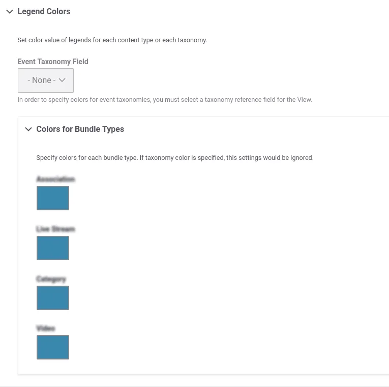 All You Need to Know about a FullCalendar View Module 7 Legend colors