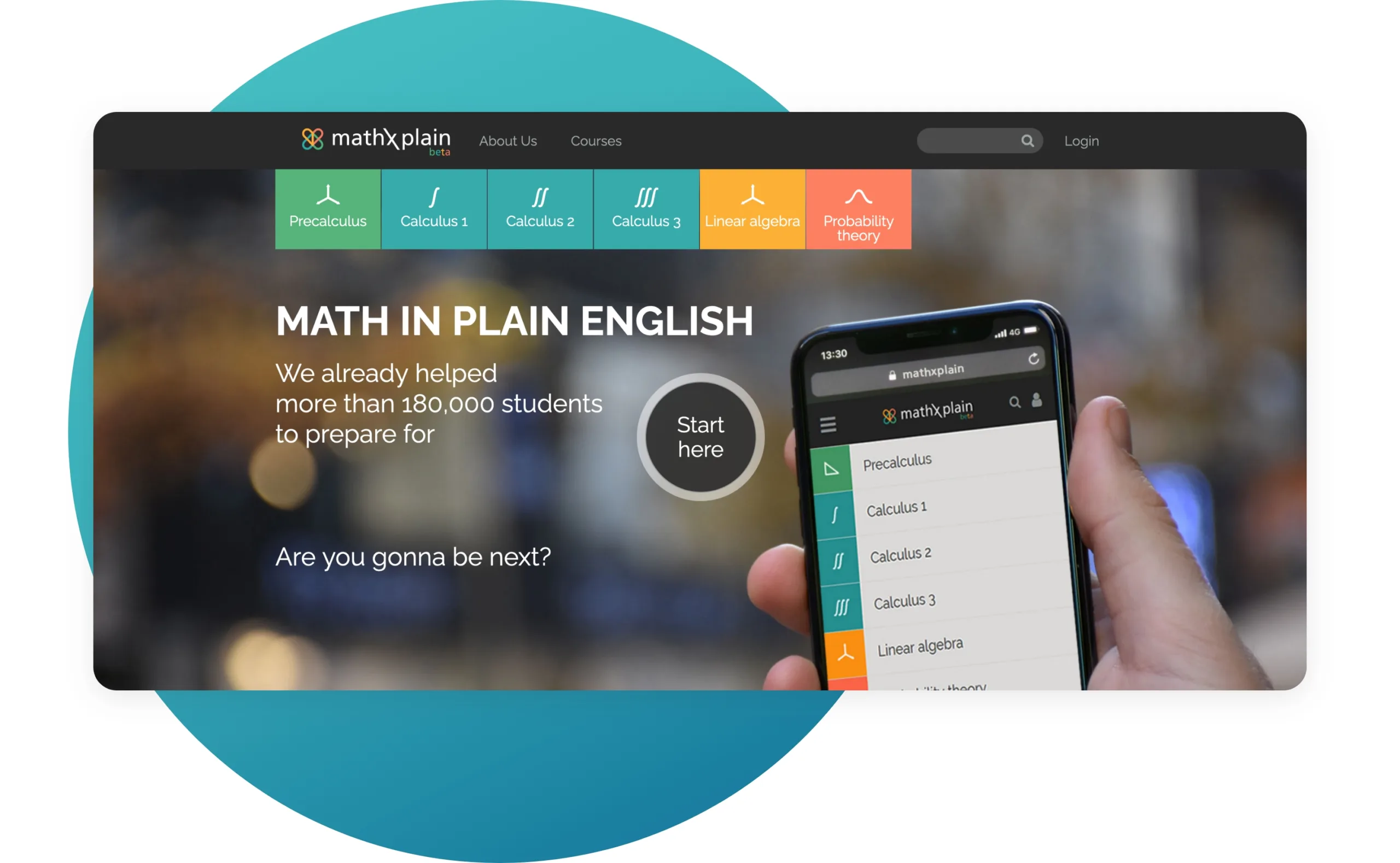 Top 25 Inspirationally Designed Drupal Websites of 2022 15 13-mathXplain.jpg