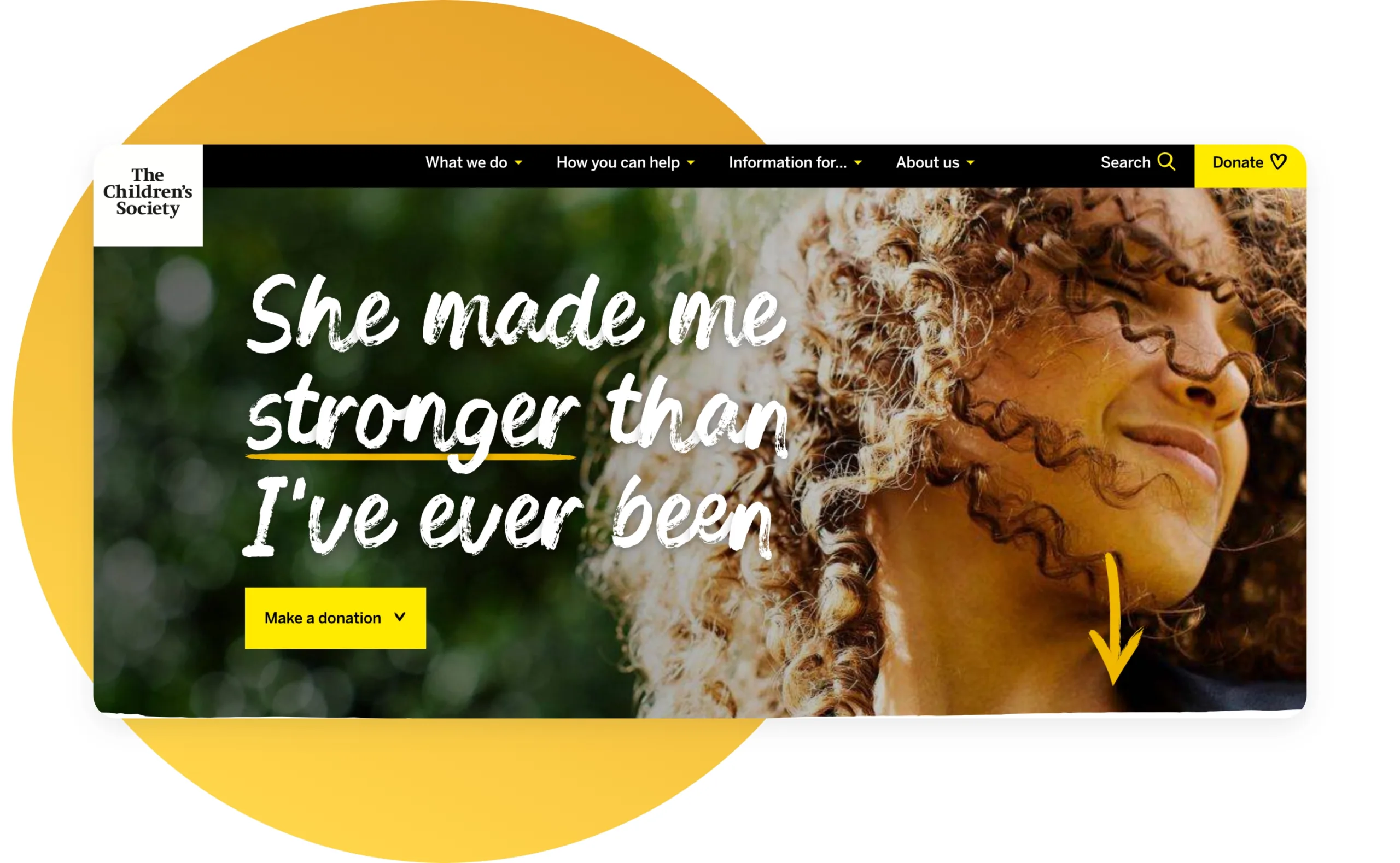 Top 25 Inspirationally Designed Drupal Websites of 2022 23 21-The Children’s Society.jpg