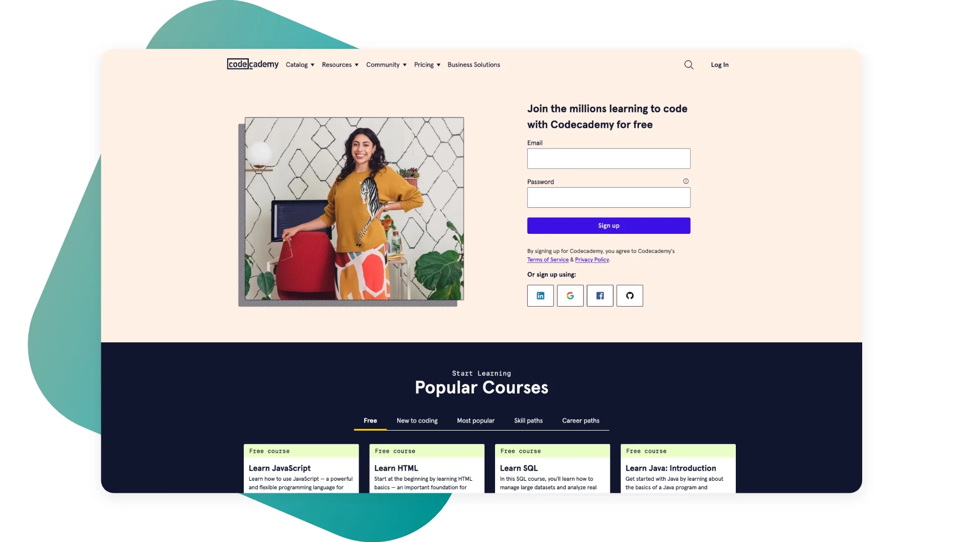 14 Awesome Websites Made with ReactJS 12 10-Codecademy