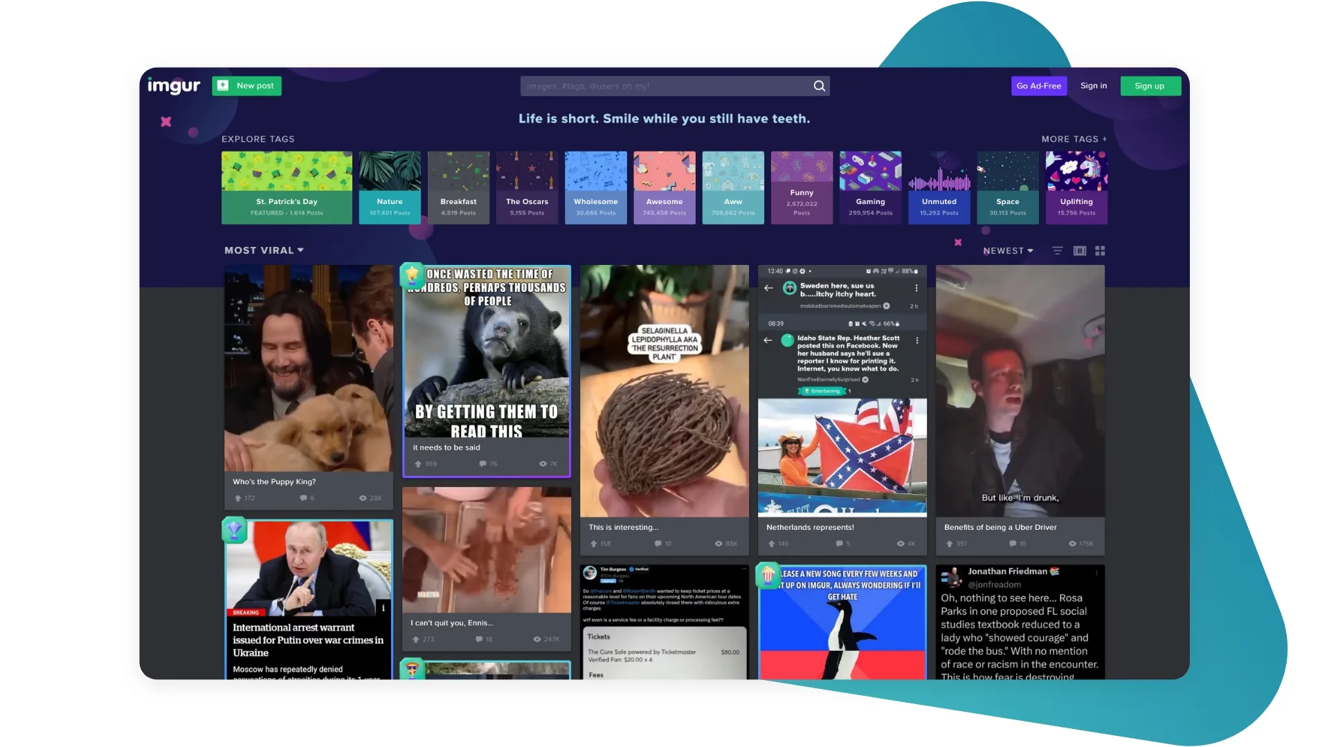 14 Awesome Websites Made with ReactJS 5 Imgur