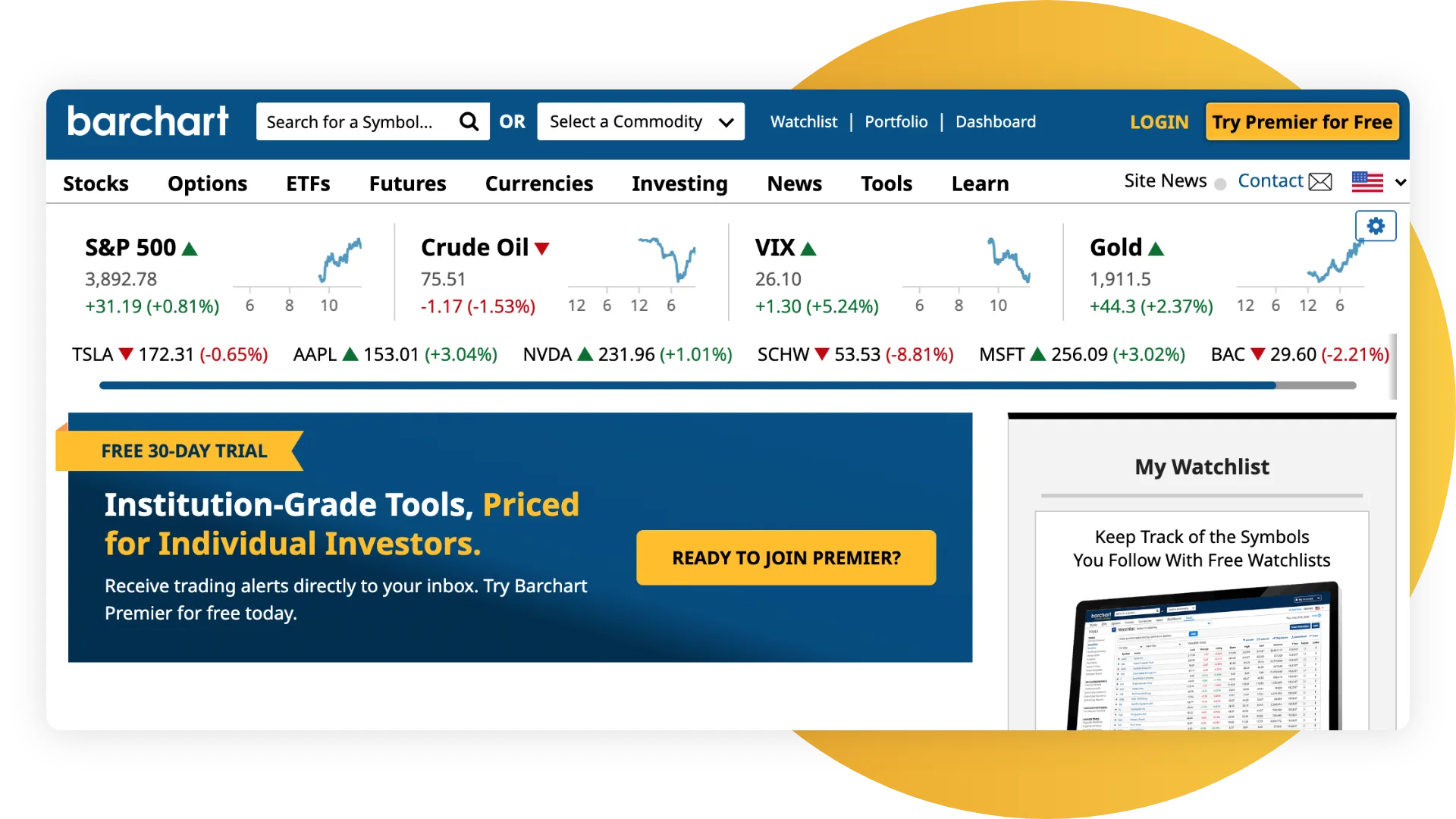 10 Excellent Laravel Website Examples 12 10_Barchart