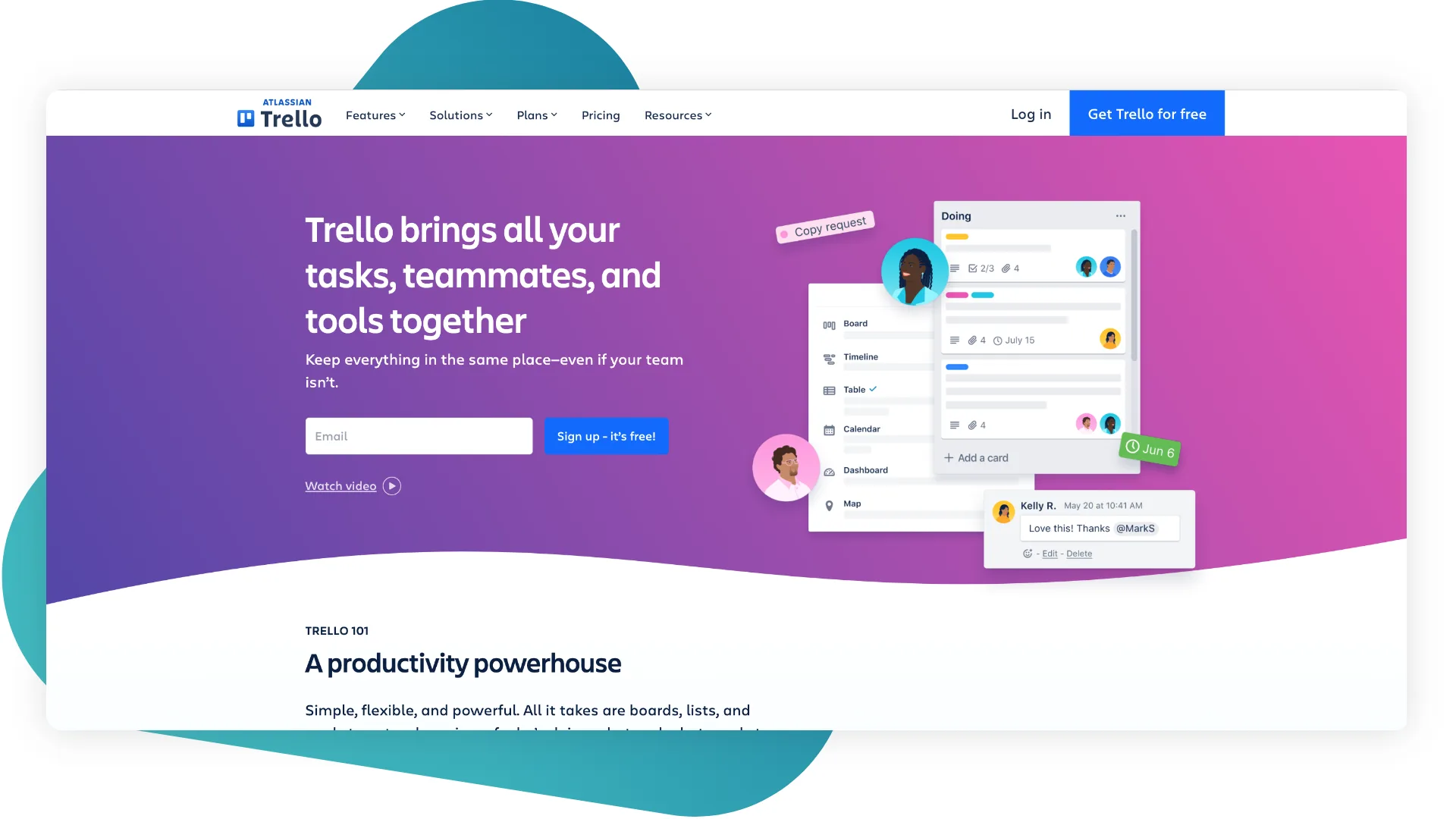 14 Finest Examples of Node.js Websites 12 10_Trello.png