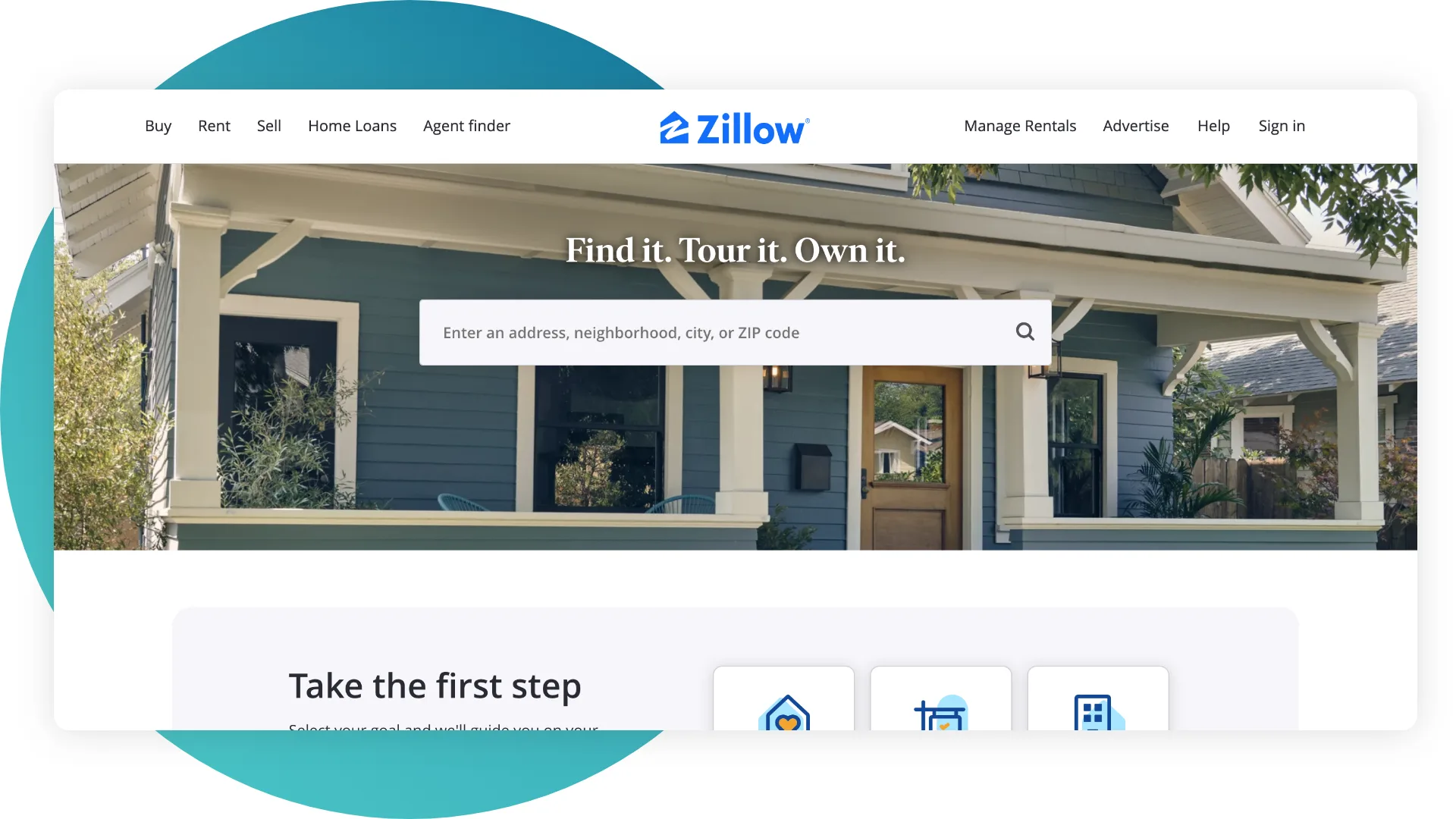 14 Finest Examples of Node.js Websites 4 Zillow.png