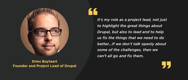 Drupal Starshot: Reflections on DrupalCon Portland 2024 3 DriesNote2024_Quote