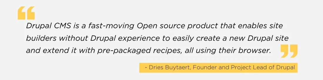 Drupal Starshot: Reflections on DrupalCon Portland 2024 6 DriesNote2024 Quote2
