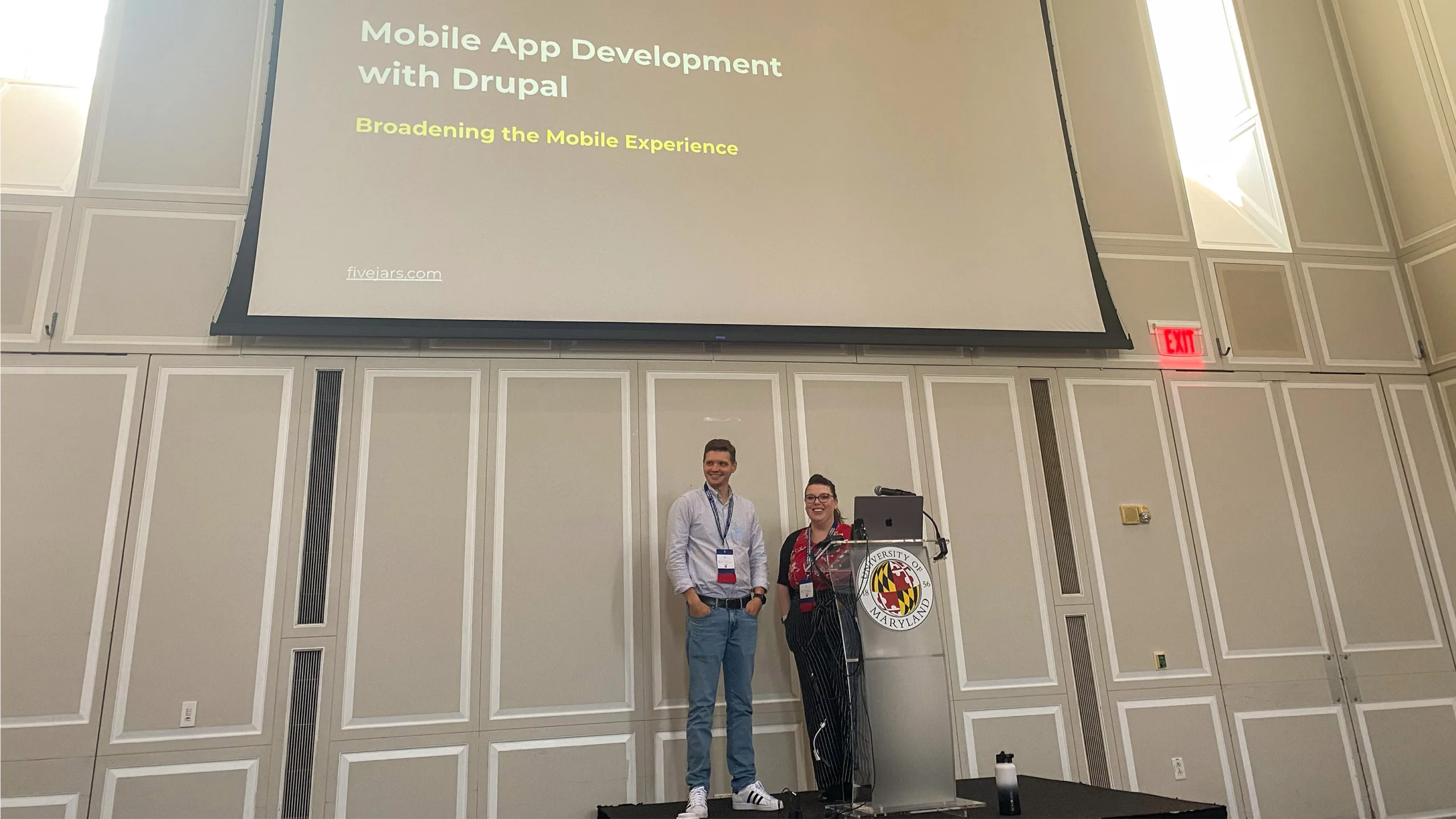Attending and Speaking at Drupal GovCon 2024: Key Highlights 7 Five Jars team about to present