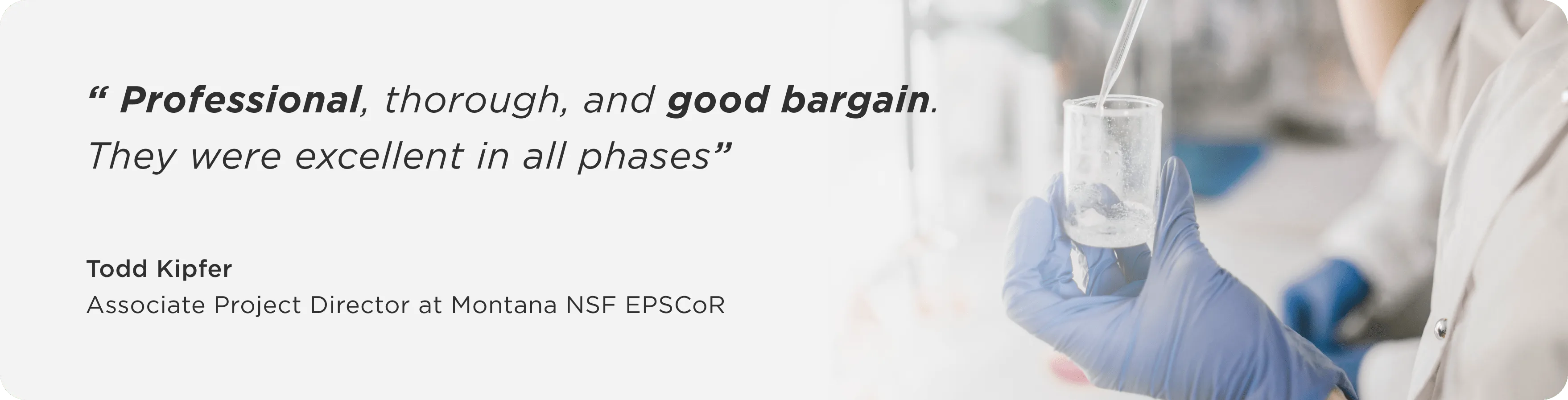 Digital platform for seamless interdisciplinary research collaboration 8 Client quote