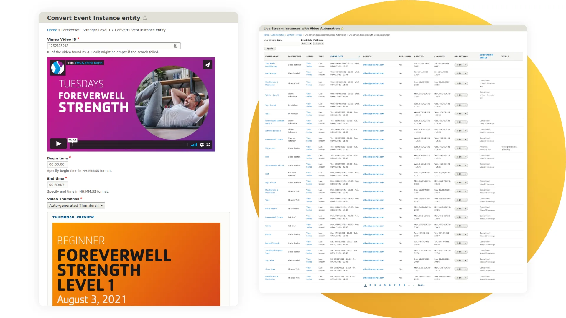 Video automation tool insight