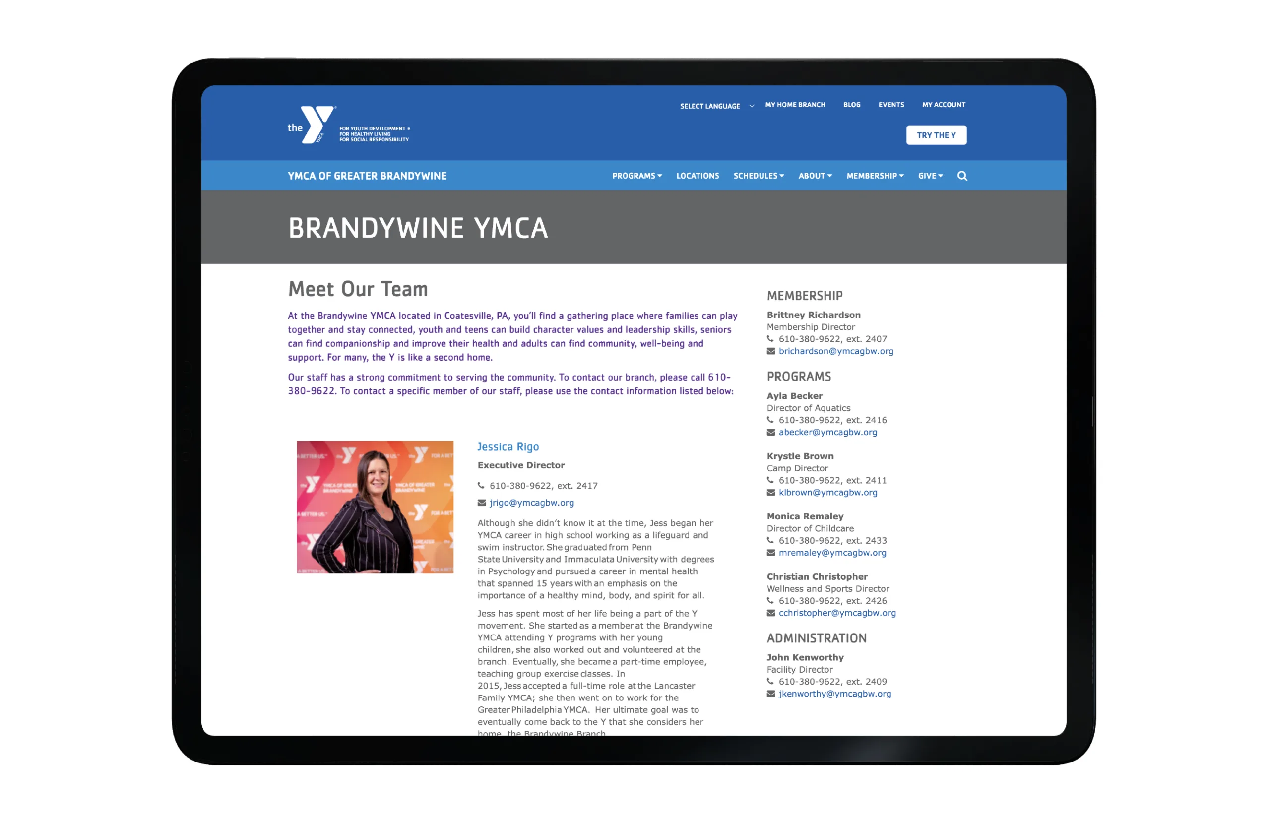 Staff Directory Integration