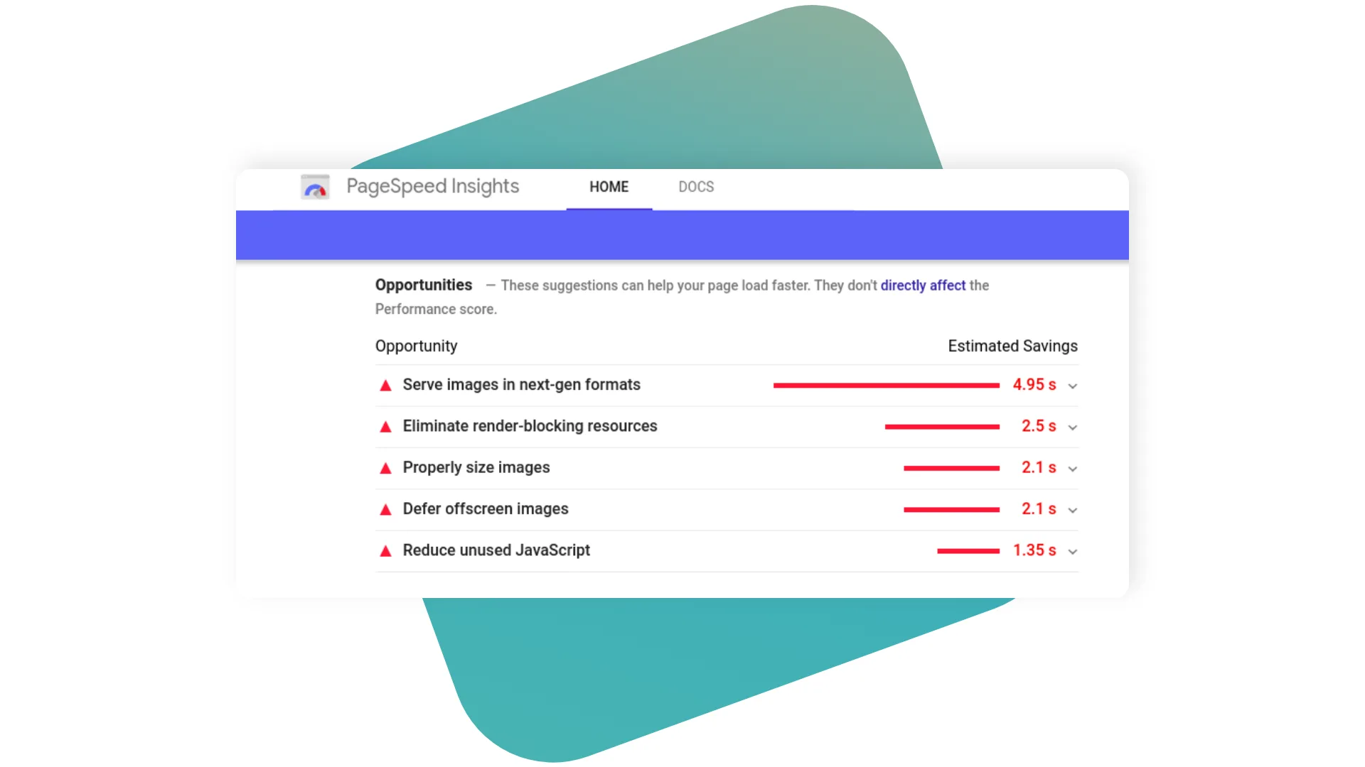 Google PageSpeed Insights and Core Web Vitals: Is it important for SEO? 5 3 Opportunities png