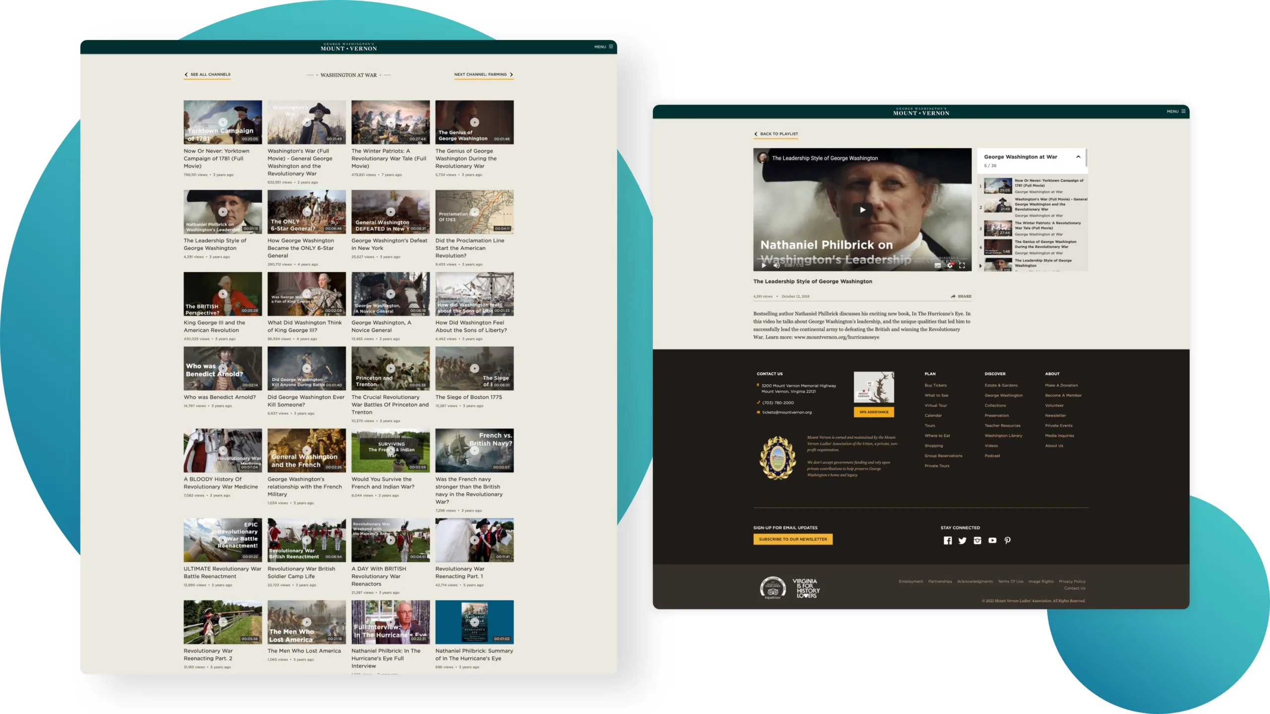 Boosting visitor engagement with a scalable video platform 4 Playlist page - 3