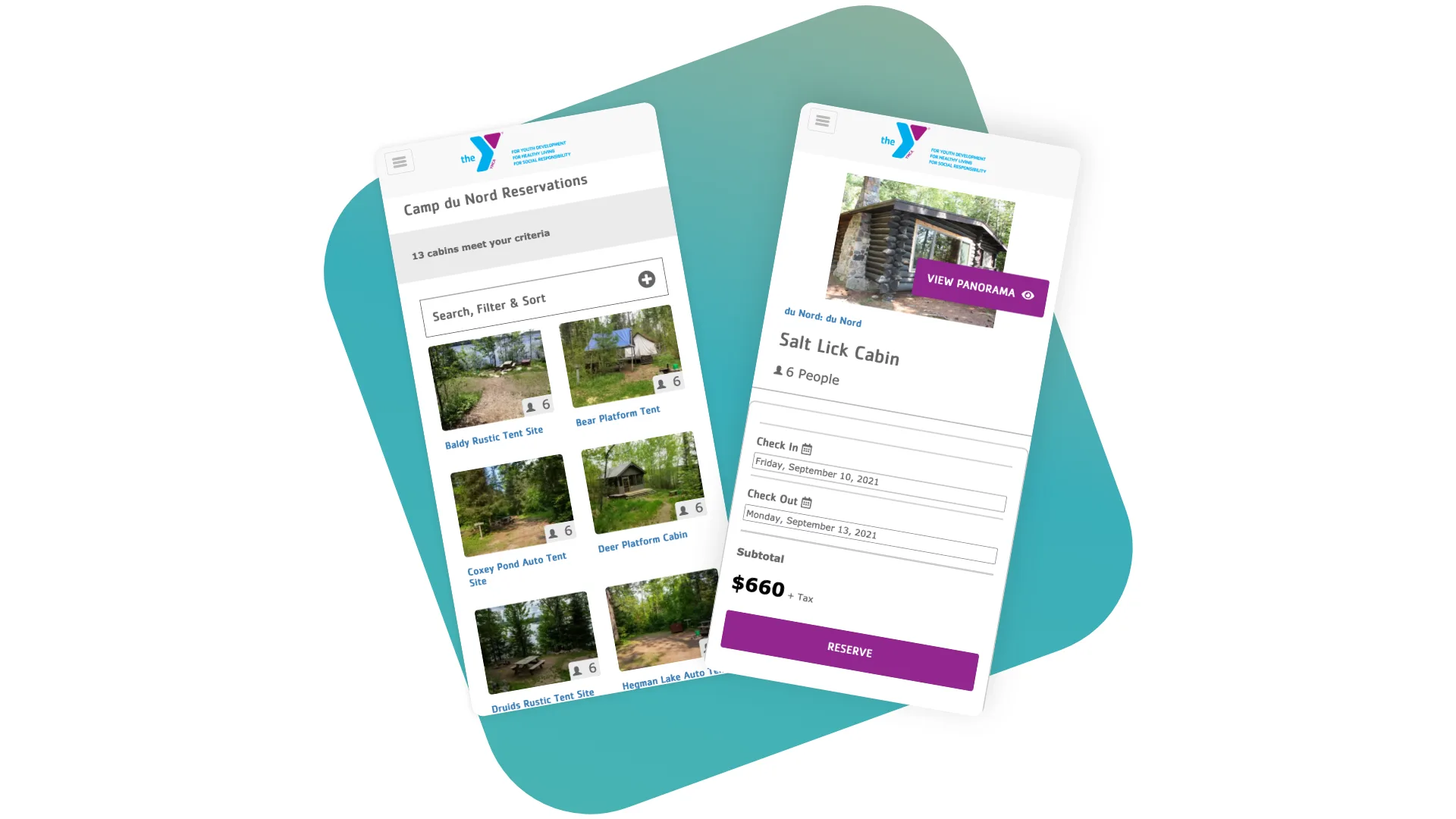 Transforming online presence to maximize impact 4 Family camp reservation