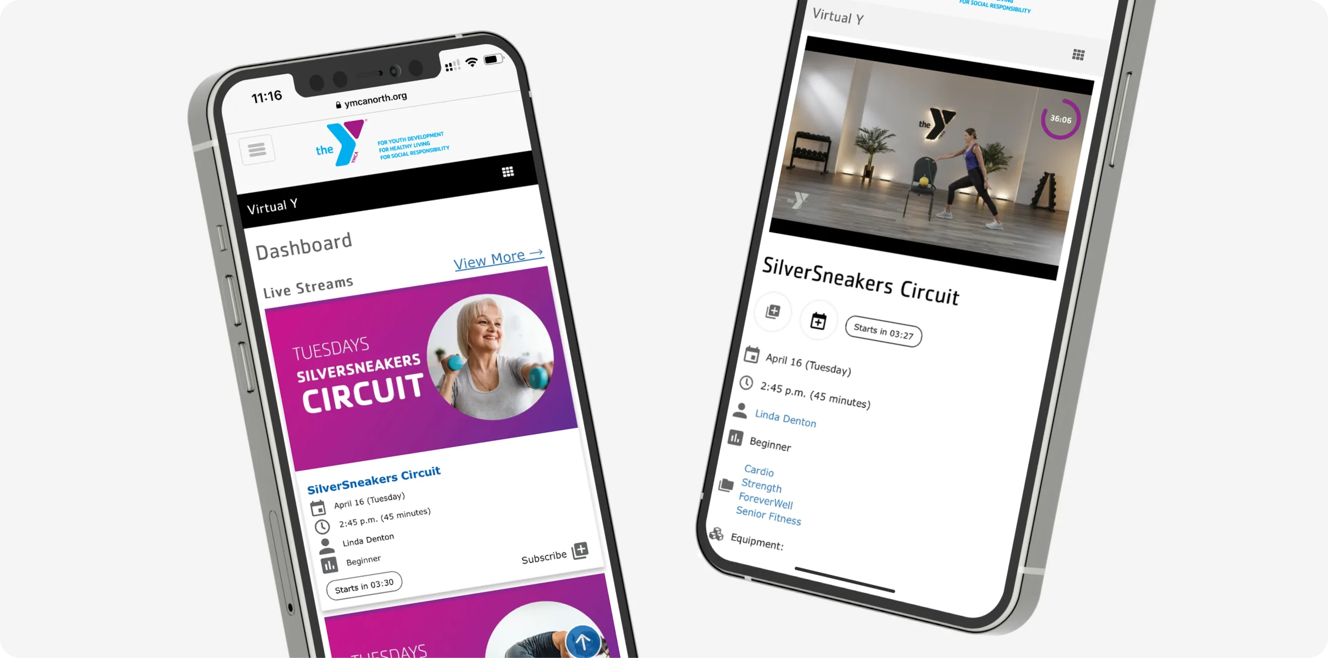 Broadening the mobile experience through smart integration 2 Mobile application for YMCA of the North