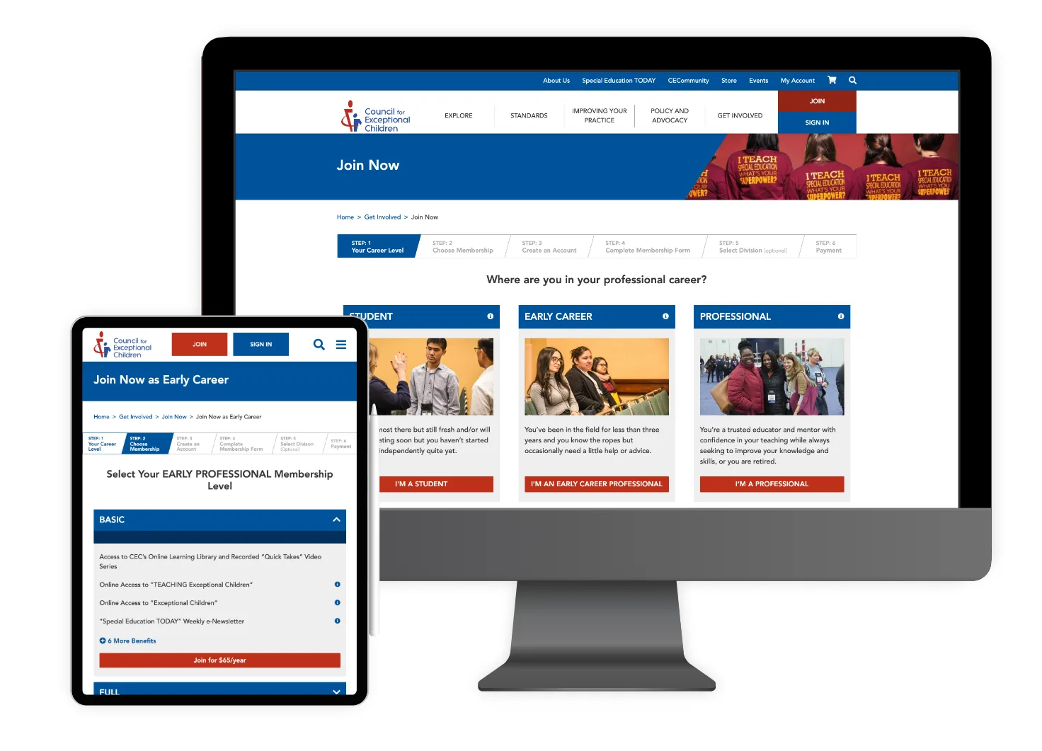 Comprehensive website redesign and CMS migration to Drupal 3 Membership, Single Sign-On, and integration with iMIS