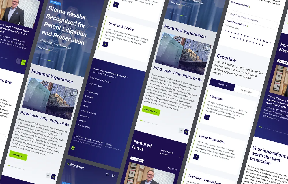 Modernizing a legacy website with strategic design and UX 8 Sterne & Kessler website