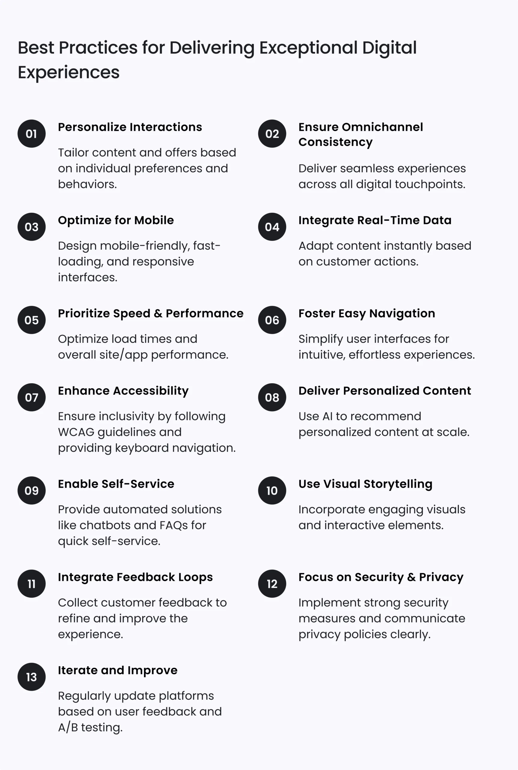 Digital Experience Platforms & Composable CMS: The Future of Customer Engagement 8 Best Practices for Delivering Exceptional Digital Experiences