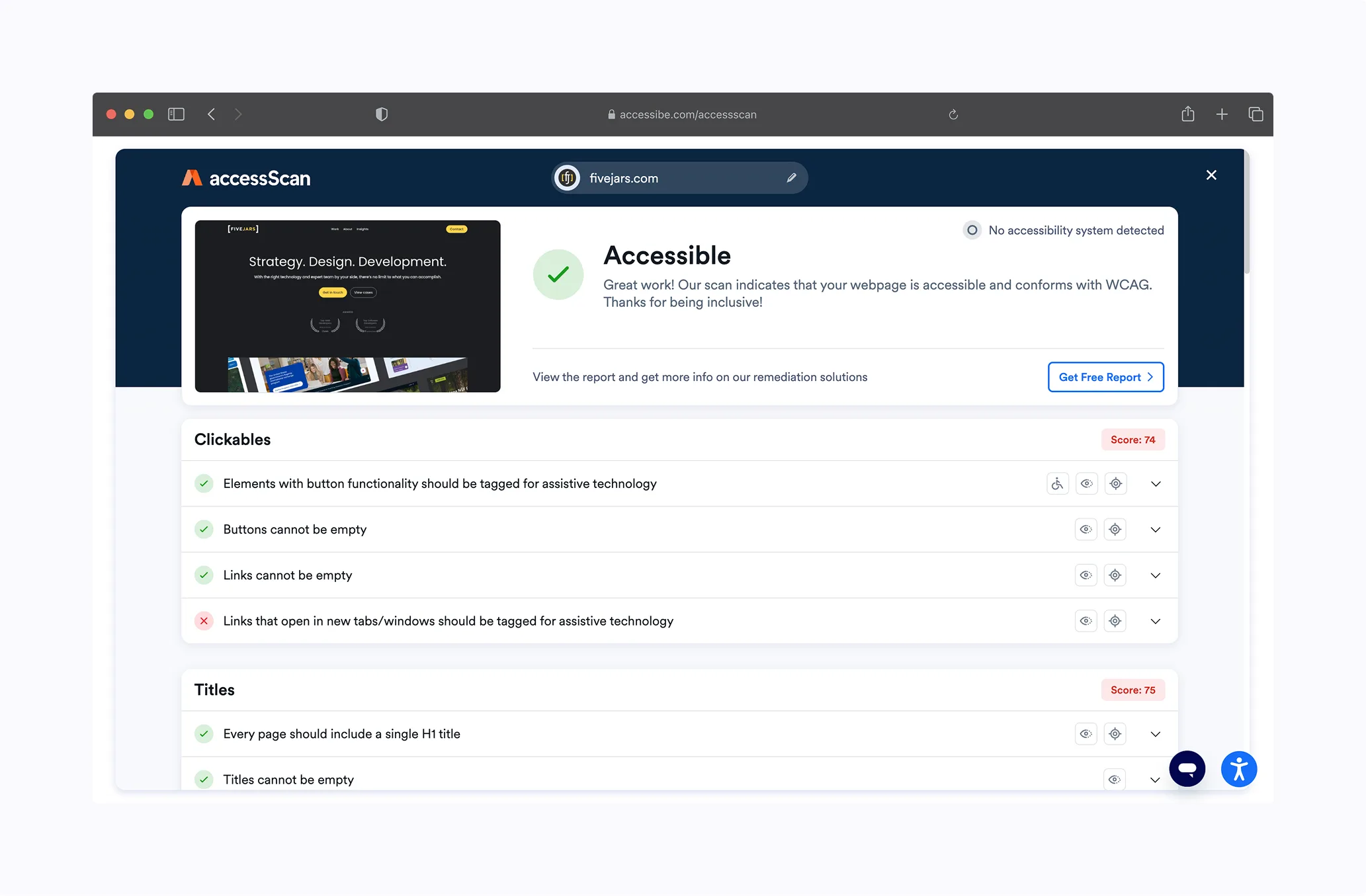 WCAG 2.2 Compliance: Best Practices to Make Your Website Accessible 8 Accessibility testing tools screenshot