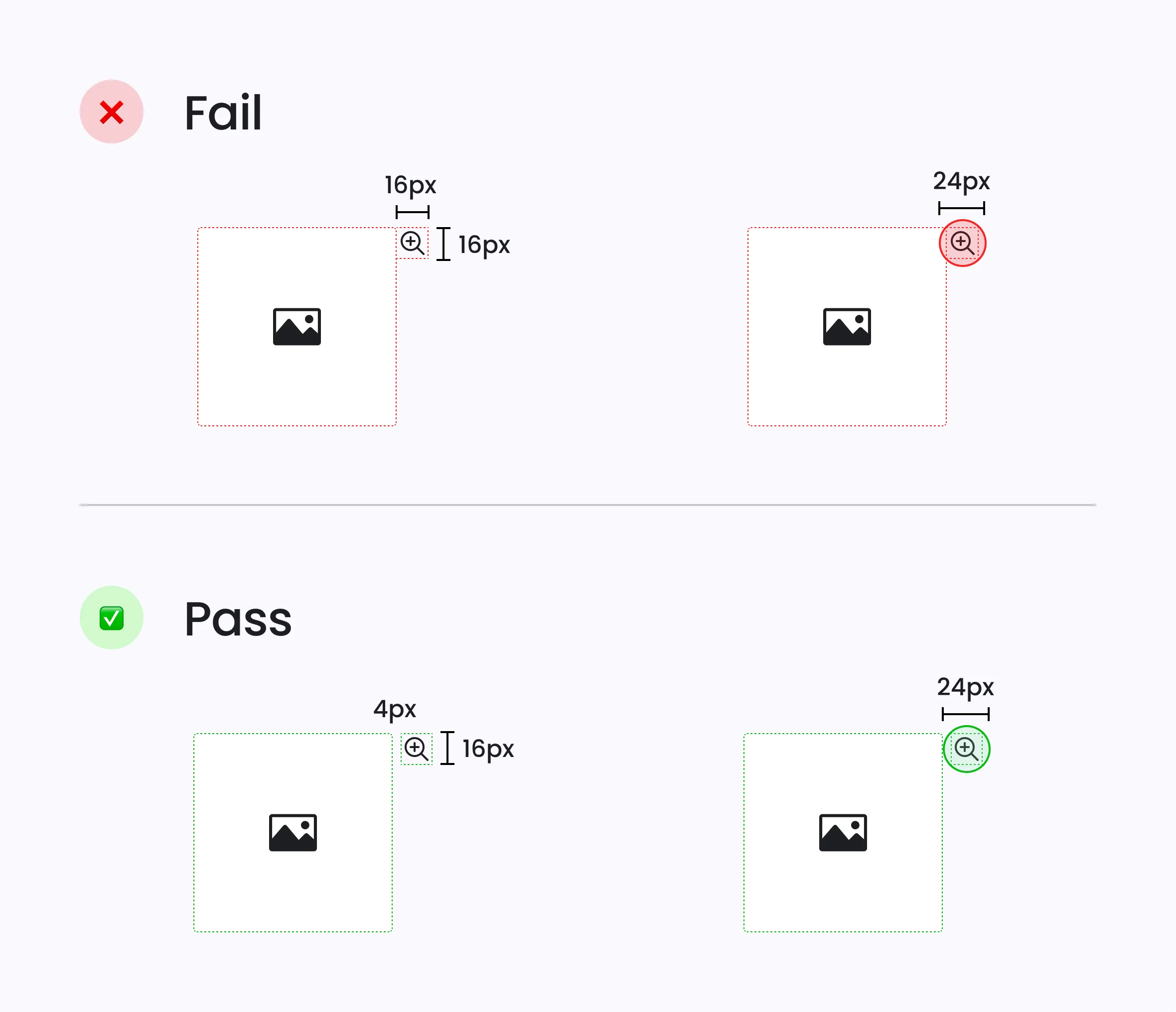WCAG 2.2 Compliance: Best Practices to Make Your Website Accessible 6 Minimum target size and spacing
