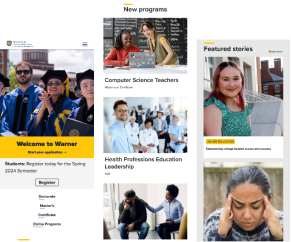 The Warner School of Education Website