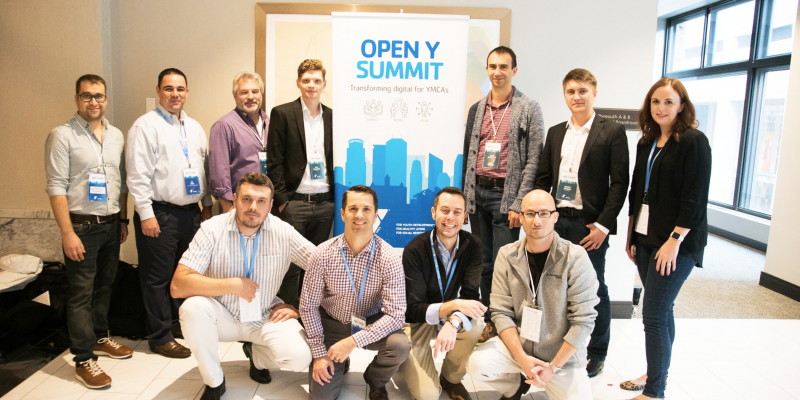 Together with the guests of Open Y Summit 2018