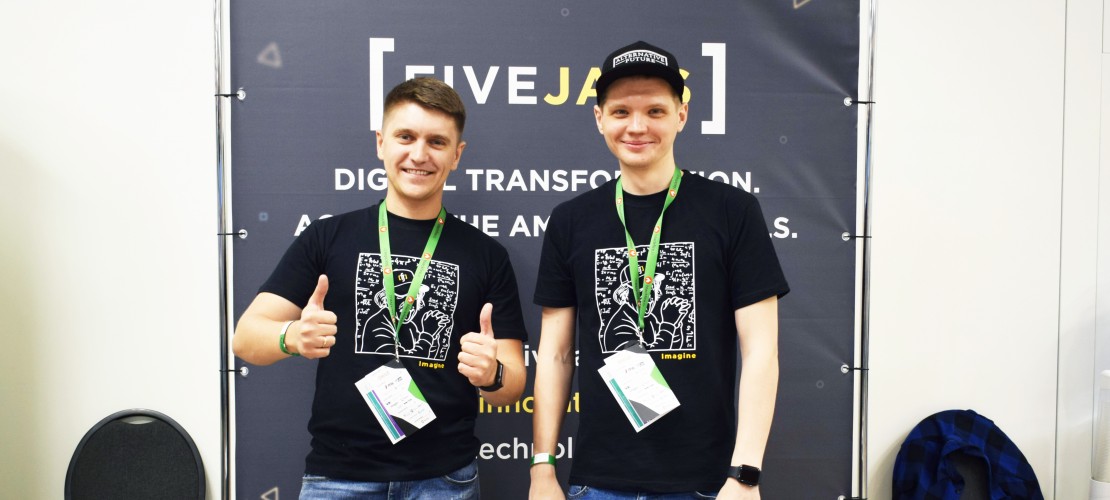 Our guys at DrupalCamp Kyiv